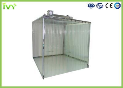 China Customized Clean Room Modular Movable Clean Booth Class 1000 for sale