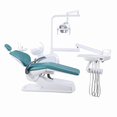 Китай Фабрика Фошана Интегральный стоматологический блок CE одобренный Custom PU Leather Modern Dental Chair продается