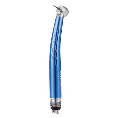 China Push Button LED Light Dental Airotor Handpiece Inner Water Spray Dental Handpiece for sale