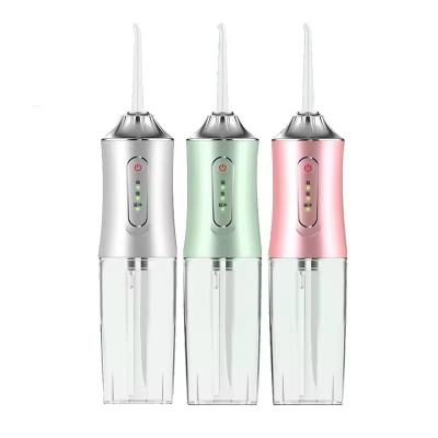 China Household Mini Dental Water Flosser 1400/Min Effective Cleaning Teeth Cleaner Irrigator for sale