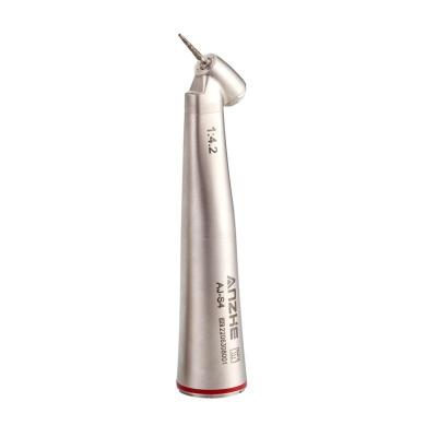 China Red Ring Surgical Tools Dental Turbine 1: 4.2 Low Speed 45 Degree Dental Handpiece for sale