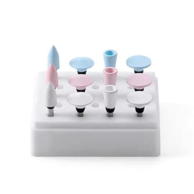 Cina 12pcs/box di alta qualità dentale di silicone denti lucidatura per contra angolo handpiece vendita calda kit di lucidatura dentale in vendita