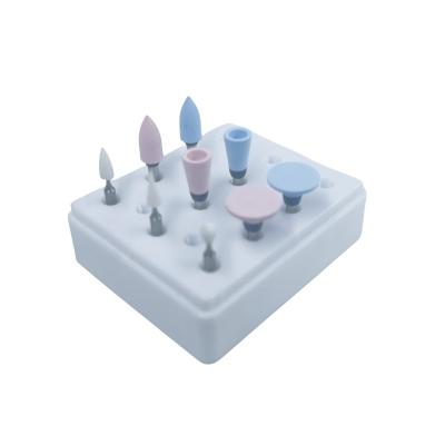 China Rotary Polishing Kit Finishing And Polishing Burs Dental Lab Dental Silicone Polishing Kit à venda