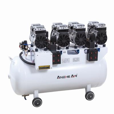 China Foshan Factory Dental Air Pump Compressor 128L 3400W Silent Dental Compressor for sale