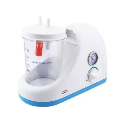 China Light Weight Portable Suction Unit Machine Tabletop Strong Dental Phlegm Suction Unit for sale