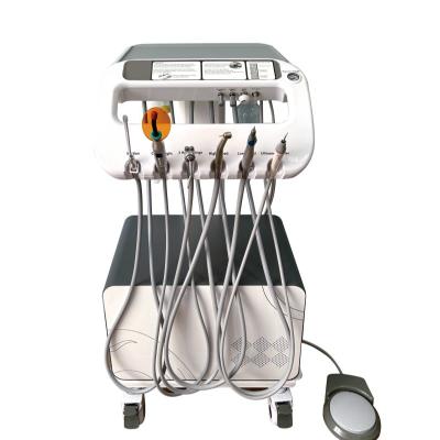 China Mobile Dental Trolley All In One Mobile Dental Unit With Compressor for sale