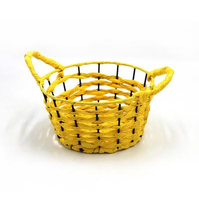 China Viable cheap price vegetable plankton storage high quality wicker basket with hand made for sale