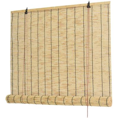 China New Window Decoration Curtain Design Straw Window Shade With Natural Blind Factory for sale