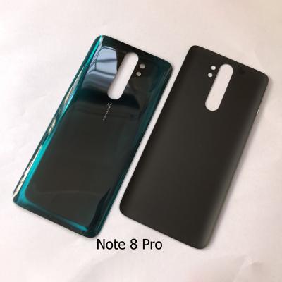 China Nice Quality Back Cover Glass Door Battery Back Glass Housing Case For Xiaomi MI Redmi Note 8 pro for sale