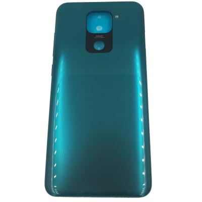 China Glass For Redmi Note 9 Battery Door Back Glass Cover Housing With Button Side Key for sale