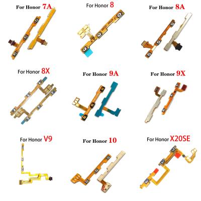 China Repair Mobile Phone Part Factory Price Repair Parts Power Volume Flex Cable For Huawei Honor 7A 8A 9A 9X 10 for sale