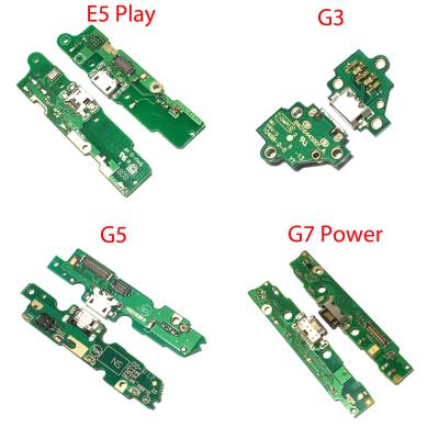 China Repair Mobile Phone Part USB Board Charging Left Cable For Motorola Moto E5 Play G3 G5 G7 Power for sale