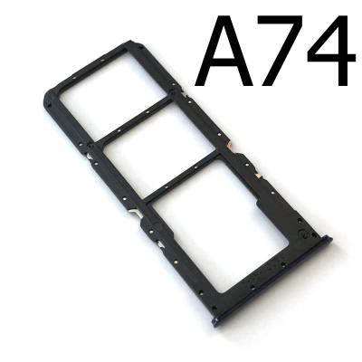 China Quality Sim SD Card Tray Holder Adapter Socket For OPPO Realme A16 A54 A74 7 7i pro C3 C11 mobile phone repair part good for sale