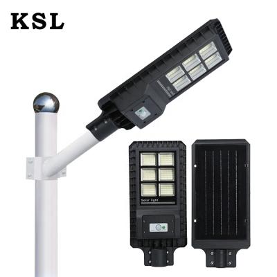 China ROAD photocell outdoor lighting sensor Ip65 waterproof 90w 120w 180w all in one led solar street light for sale