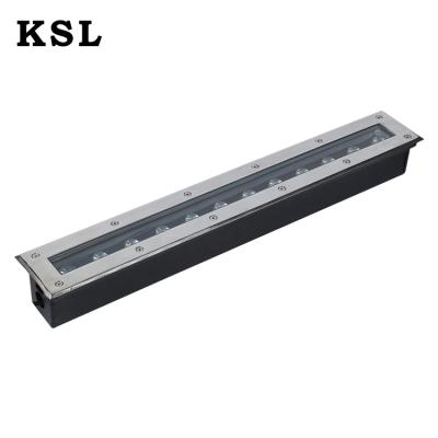 China Adjustable Outdoor Inground Garden Rgbw 5w Square Recessed 6w 7w 9w 12w 15w Led Linear Underground Light for sale