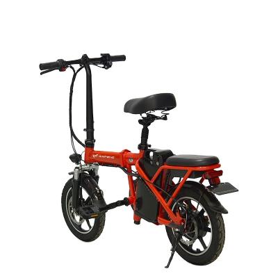 China JINPENG Carbon Steel Electric Bikes Two Seats For Adults Two Wheel for sale