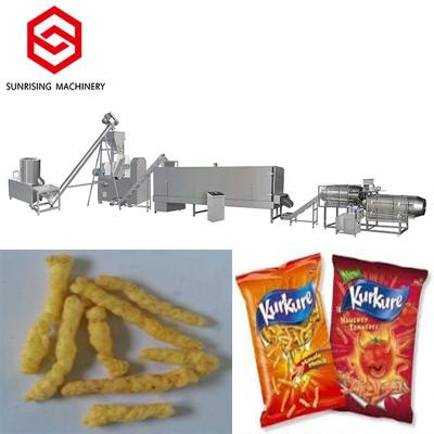 China food & Beverage Shops Food & Beverage shops full automatic kurkures cheetos nik naks snacks making machine kurkure machine for sale