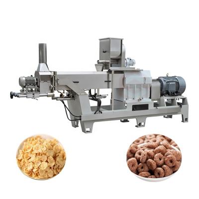 China food & Beverage Factory Food & Beverage Factory China Factory Breakfast Cereal Making Machine Oatmeal Puffing Machine for sale