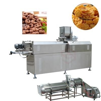 China food & Beverage Factory Food & Beverage factory large capacity rice breakfast cereal machine to make oatmeal extruder for sale