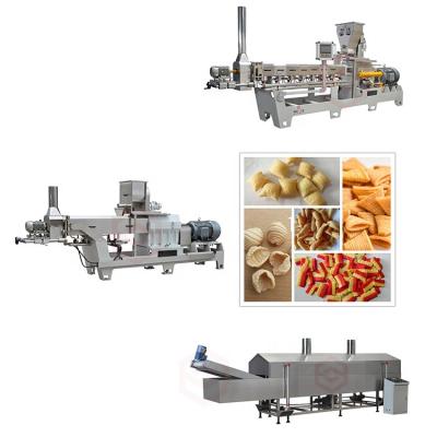 China 304 Stainless Steel 304 Stainless Steel Production Line Doritos Nacho Chips Extruder Nachos Machine Industrial for sale