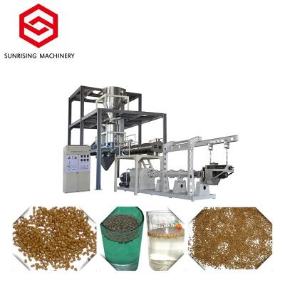 China Industrial Extruded Floating Fish Farm Fish Farm Fish Feed Pellet Equipment for sale