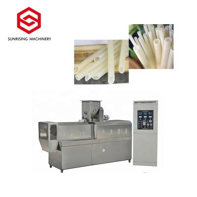 China Edible Rice Straws Rice Straws Machine Corn Starch Drinking Straw Rice Straws Making Machine for sale