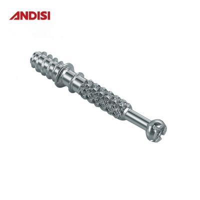 China Traditional Design Furniture Fixing Mini Fix Metal Eccentric Bolt Cam Fasteners Dowel for sale