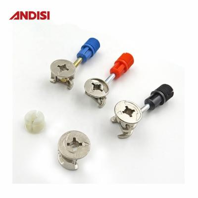 China Modern Design Furniture Connecting Accessories 2 in 1 Cam Lock Mini Fix Fasteners for Furniture for sale