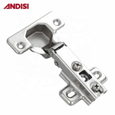 China Furniture Hinge 35mm Diameter Two Way Slides on Fixed Normal Cabinet Door Hinges for sale