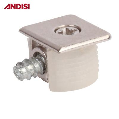 China Furniture Fitting Plastic Metal Cabinet Connectors Shelf Supports Pins with Screw for sale