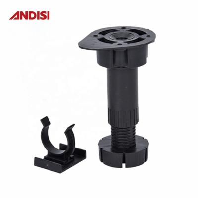 China Adjustable Table Leveling Legs Plastic Feet for Kitchen Furniture Cabinet Plinth Foot for sale