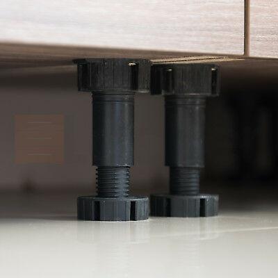 China PP/ABS Material Kitchen Plinth Feet for Furniture Height 3 100-170mm Adjustable Clips for sale