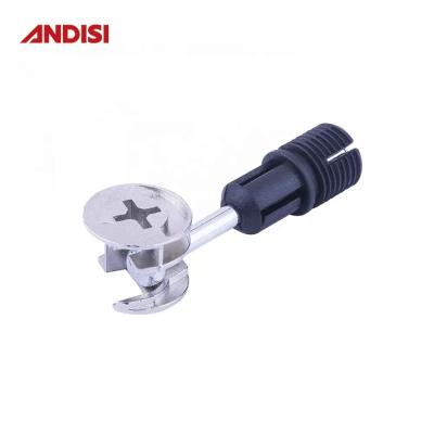 China Plastic Bolt Mini Fix Cam Lock Fastener Connecting Quick Assembly Expanding Dowels for sale