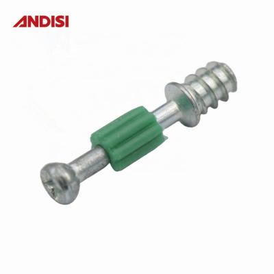 China Furniture Fittings and Accessories Mini Fix Screw Bolt Connection Bolt Zinc Steel Furniture Bolts for sale