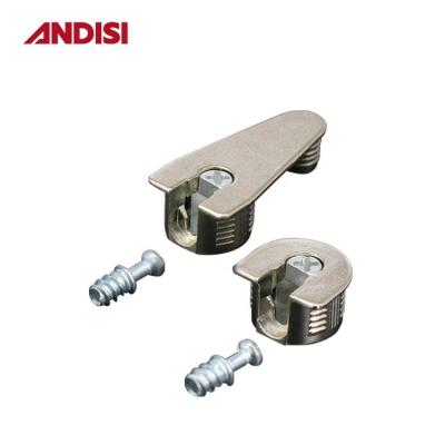 China Mail Packing Cabinet Zinc Alloy Connecting Fittings Cam Lock Furniture Connector 20mm Dia for sale