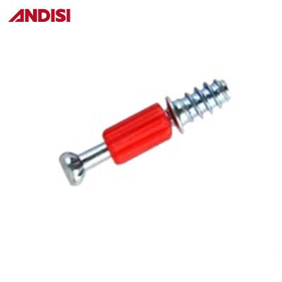 China Other Furniture Hardware Mini Fix Dowel Cabinet Connector Bolt Plastic Self Tapping Screw for sale