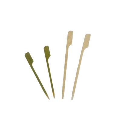 China Disposable Customized Size Bamboo Skewer BBQ Skewer Sticks for sale