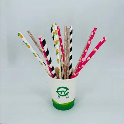 China Disposable Hotsale Disposable Paper Straw for sale