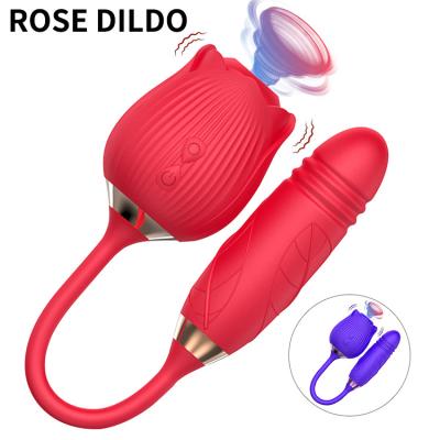 China Original Germany Rose Sucking Vibrator Female Vibrator Masturbation Sex Toys for sale