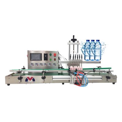 China Work Efficiently New Design Fully Automatic Magnetic Pump Semi Magnetic Filling Machine Semi Magnetic Pump Liquid Filling Machine for sale