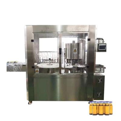 China High Speed ​​Automatic Food Bottle Pharmaceutical Vaccine Liquid Vial Washing Filling Capping Machine for sale