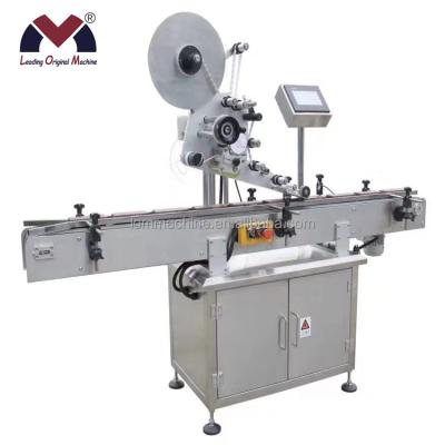 China Food Labeling Machine With Date Printer Flat Tabletop Labeling Machine Surface Pocket Labeling Machine for sale