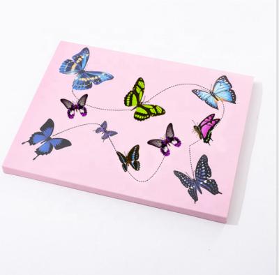 China Custom Colored Women Makeup Materials Private Label Package Eyeshadow Palette Recycled Cosmetic Paper Box for sale