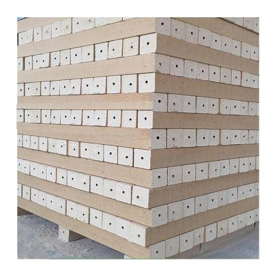 China Traditional Wood Chip Block, 80X80MM rfid blocking chip for sale