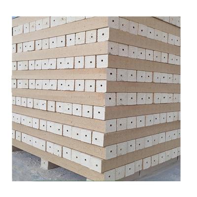 China Traditional Wooden Hole Chip Block, 90X90 Pallet Foot Marine Plywood for sale