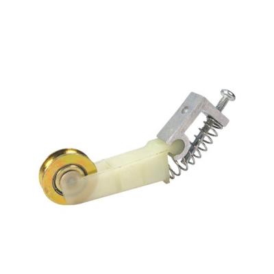 China Small Traditional High Quality Window Roller 22mm Wheel Plastic Window Roller Pulley With Spring for sale