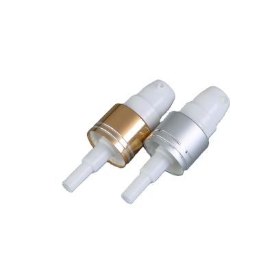 China Non Spill Cream Pump 16/410 Jet Treatment Pump Plastic White Base Pump for sale