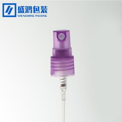 China No Spill Pick Top Quality 13mm High Mist Pump Cosmetic Plastic Sprayer Many Beautiful Colors for sale