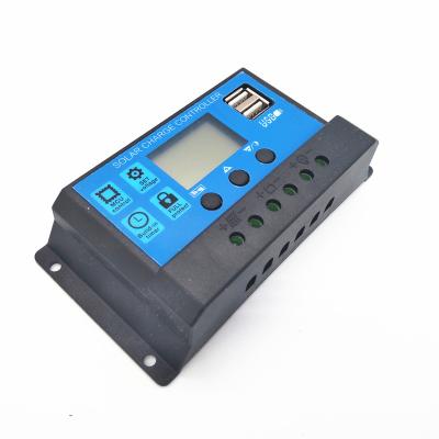 China Solar Charge Controller PWM 10A 20A 30A PV Charger Controller Regulator 12/24V Battery Charger for sale