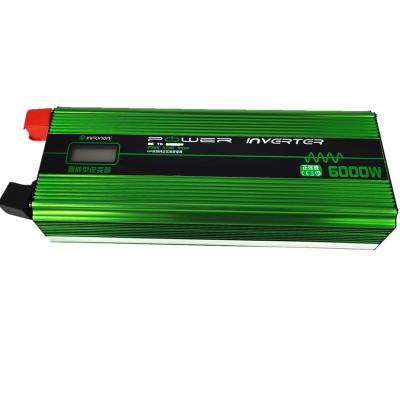 China DC 24V RV Solar System To AC 220V 6000W Oower Pure Sine Wave Solar Battery RV Home System for sale